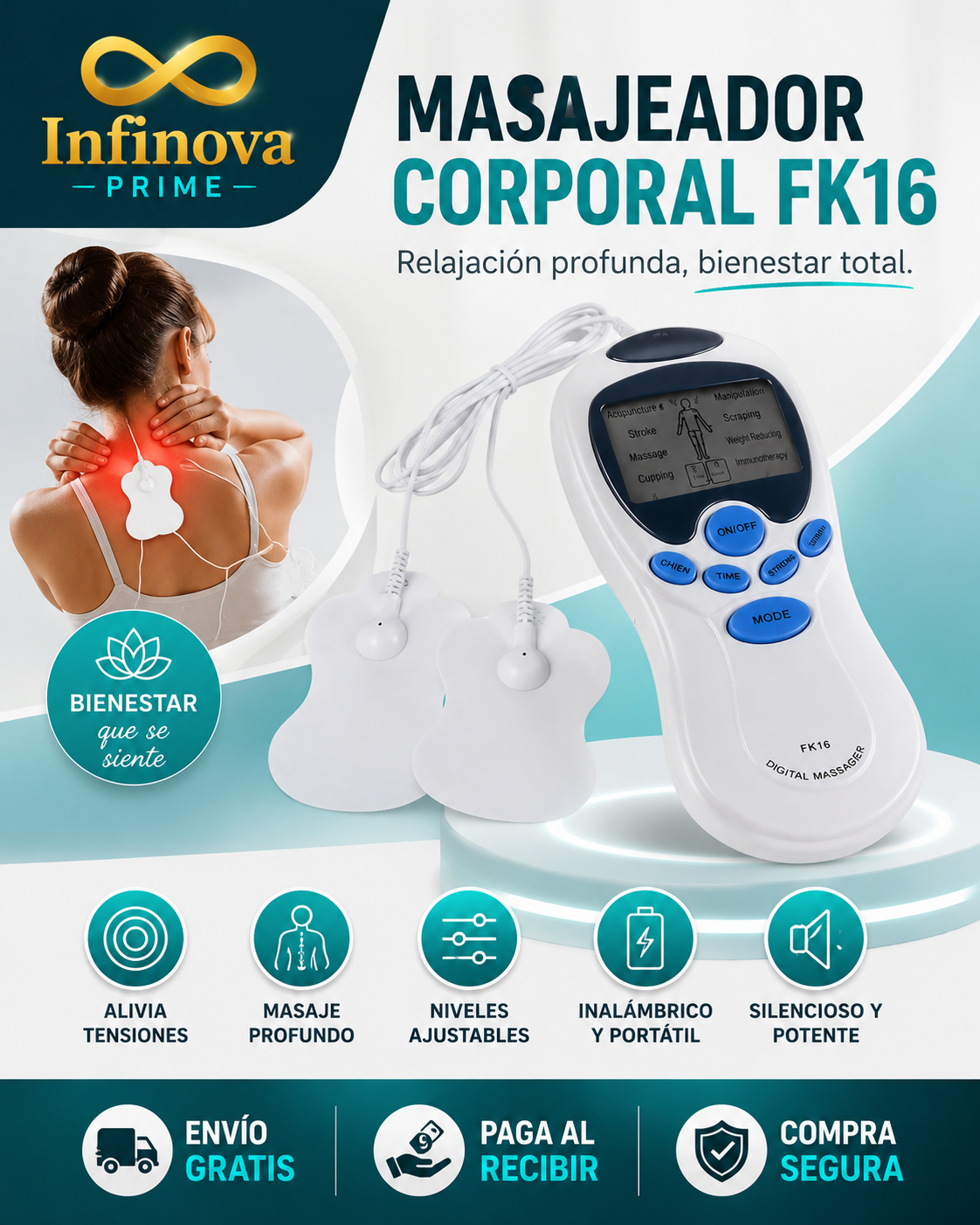 Masajeador corporal FK16 ™